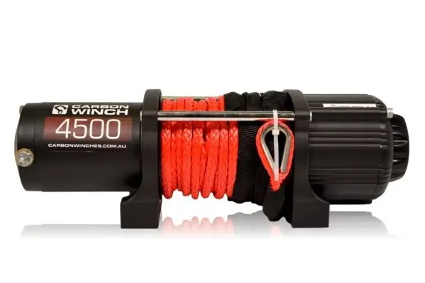 Carbon Offroad Carbon Winch 4500lb ATV Trailer With Synthetic Rope And Wireless Control - Fully Sealed. 4 Carbon Offroad Carbon Winch 4500lb ATV Trailer With Synthetic Rope And Wireless Control - Fully Sealed. - Image 2