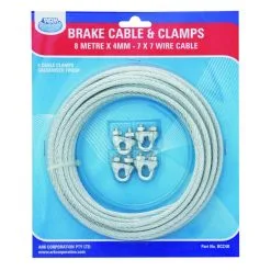 ARK Brake Cable & Clamps Bcc4b