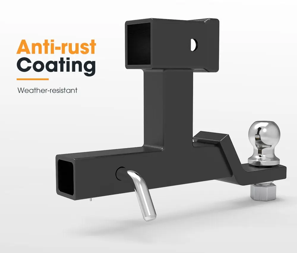 San Hima Dual Hitch Ball Mount Tow Bar Trailer 4WD Car Bike Rack Boat 7 San Hima Dual Hitch Ball Mount Tow Bar Trailer 4WD Car Bike Rack Boat - Image 5
