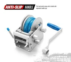 Fieryred Hand Winch 2000Kg/4410Lbs 3 Speed Dyneema Rope Manual Car 16 Fieryred Hand Winch 2000Kg/4410Lbs 3 Speed Dyneema Rope Manual Car -Carbon Offroad Sales xMXFAqagCes jlUBR9dUHI6cY
