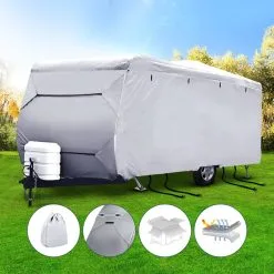 Weisshorn 20-22ft Caravan Cover Campervan 4 Layer Heavy Duty UV Carry Bag Covers -Carbon Offroad Sales xjBSE6JqHUUMW7yrhJstSmvpg
