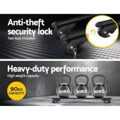 Giantz Universal Car Roof Rack 1200mm Cross Bars Aluminium Black Adjustable 90kgs Load Carrier -Carbon Offroad Sales yJlq4kihrDNOlOhDOIcIyF6FI