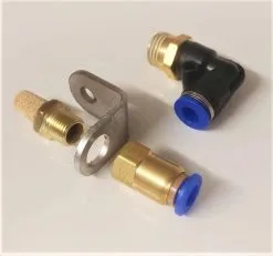 Carbon Offroad Carbon Winch Motor Breather Parts Kit - No Airline