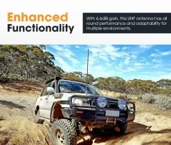 San Hima UHF Antenna 1030mm 6.6DBI -Carbon Offroad Sales zP2FWxix9nZD4sLxTL4CJNqDA