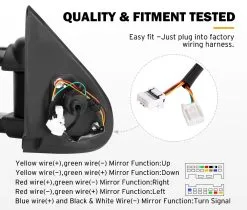 San Hima Pair Extendable Towing Mirrors For Mitsubishi Triton MQ/MR 2015 - ON Black -Carbon Offroad Sales ztDOyIT8JbauNPNqxO1fcuRIk